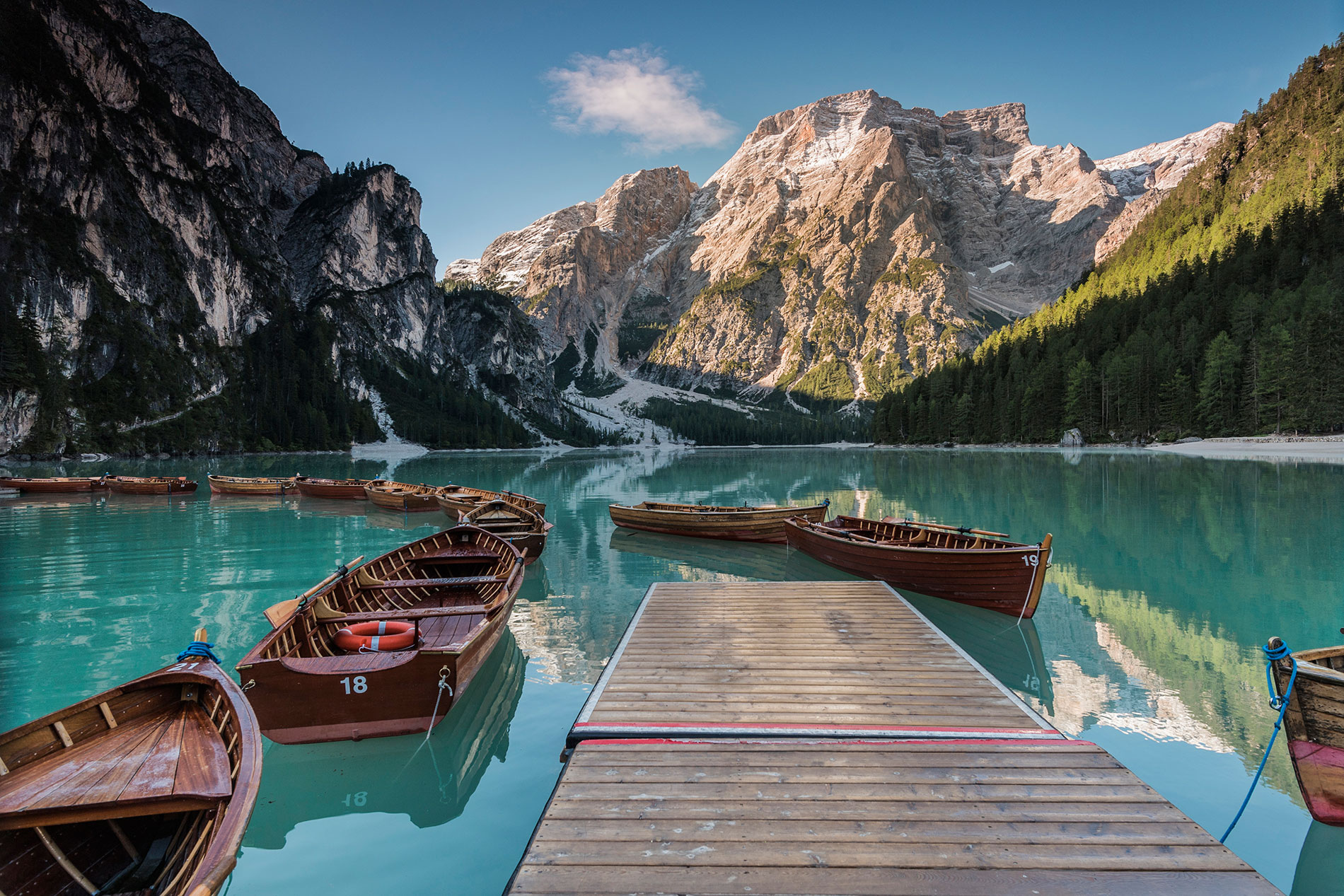 Lago di Braies Dolomiti