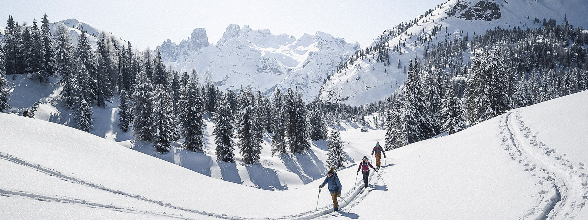 [Translate to Italienisch:] Winterurlaub in den Dolomite