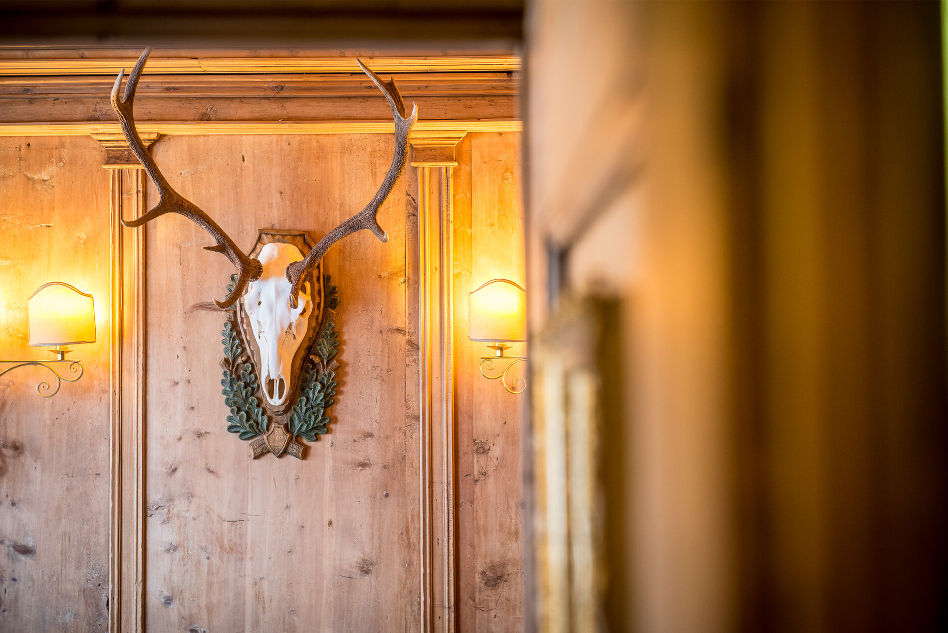 Ambiente Hotel Adler Stube Villabassa Dolomiti