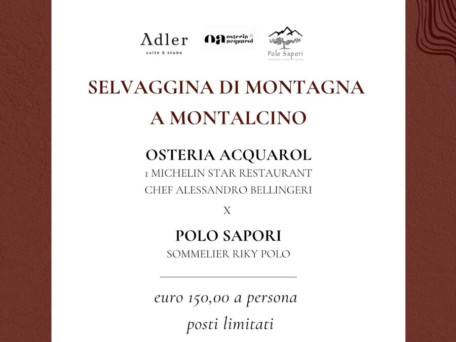 Selvaggina di montagna all'Hotel Adler Suite & Stube
