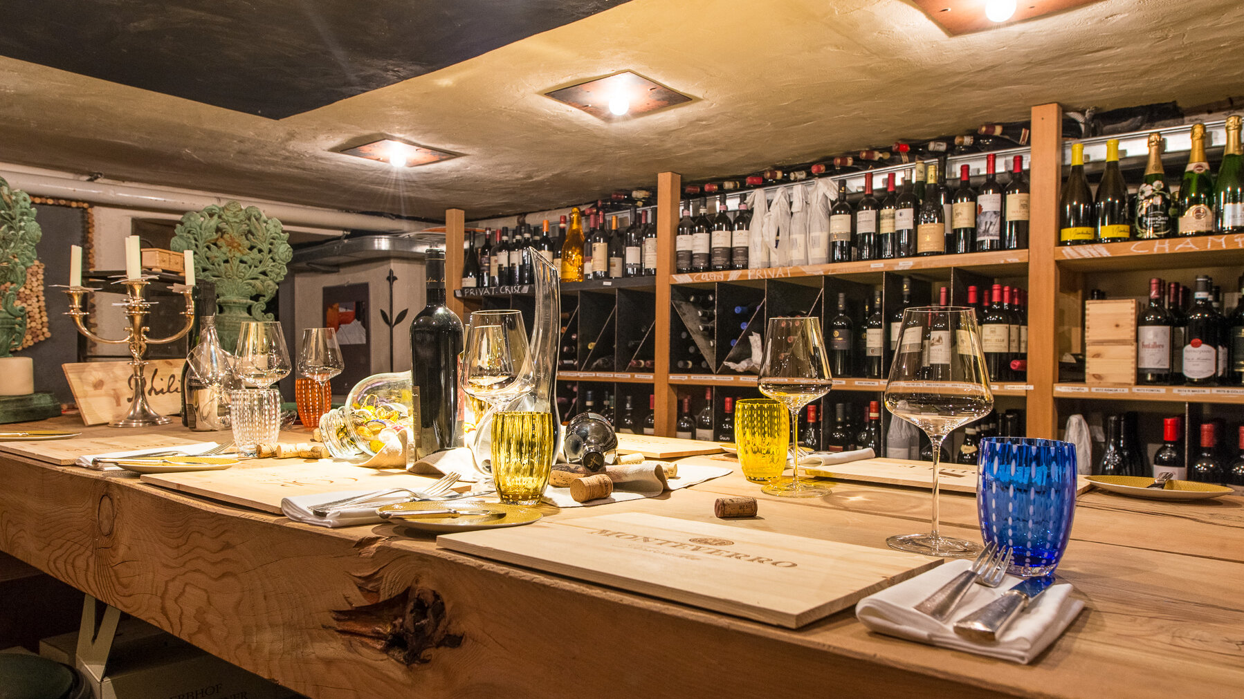 Wine cellar Hotel Adler Restaurant Niederdorf